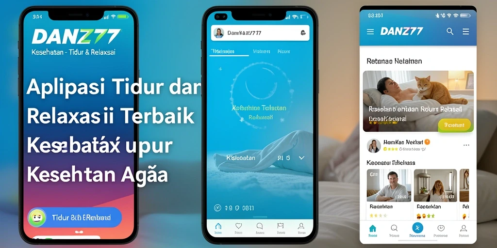 Antarmuka DAN777 yang menarik untuk relaksasi dan tidur.