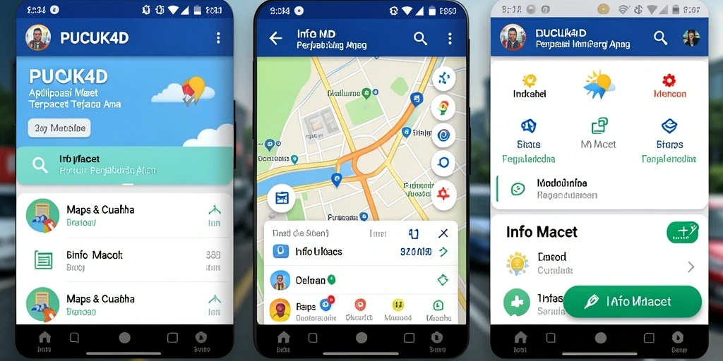 Tampilan antarmuka aplikasi PUCUK4D yang informatif dan jelas.