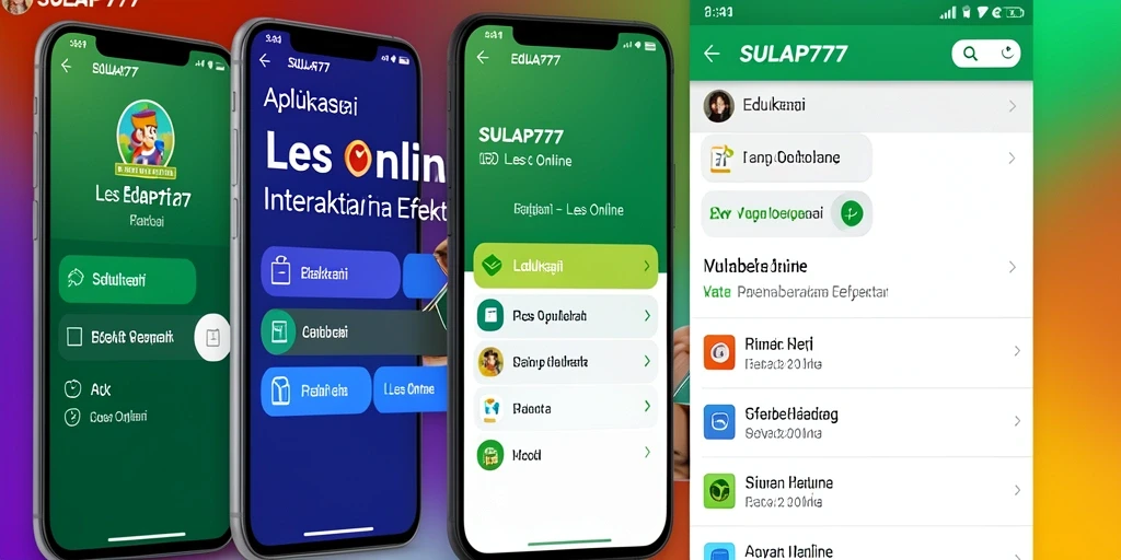 Tampilan antarmuka SULAP777 yang interaktif dan menarik.